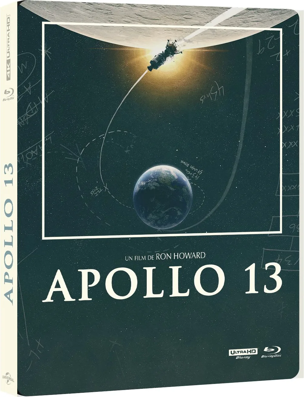 Apollo 13 Édition SteelBook The Film Vault Limitée (4K Ultra HD   Blu-Ray) Disques Blu-ray films