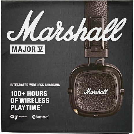 Marshall Major V tådløse on-ear høretelefoner - brun