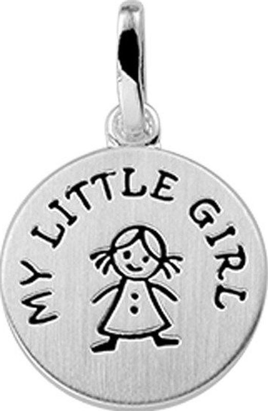 Zilveren Hanger - My Little Girl - Poli/Maat