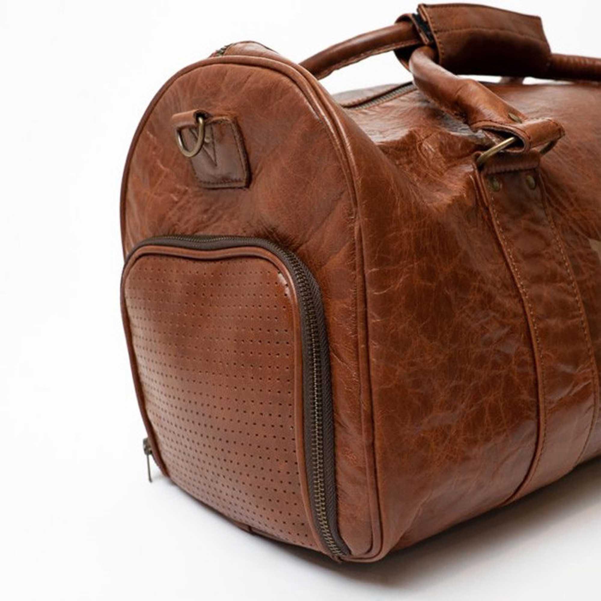 Everlast 1910 Premium Leather Holdall Bag