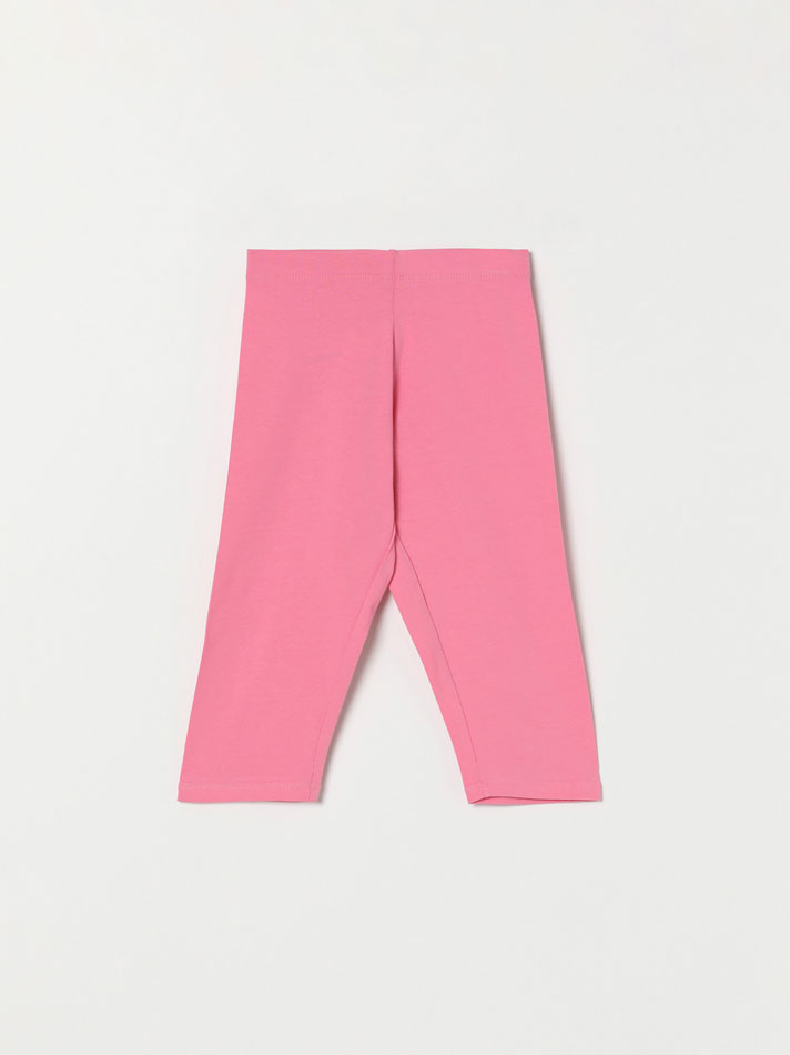 Conjunto de 6 calças legging capri básicas - Cinza Mesclado