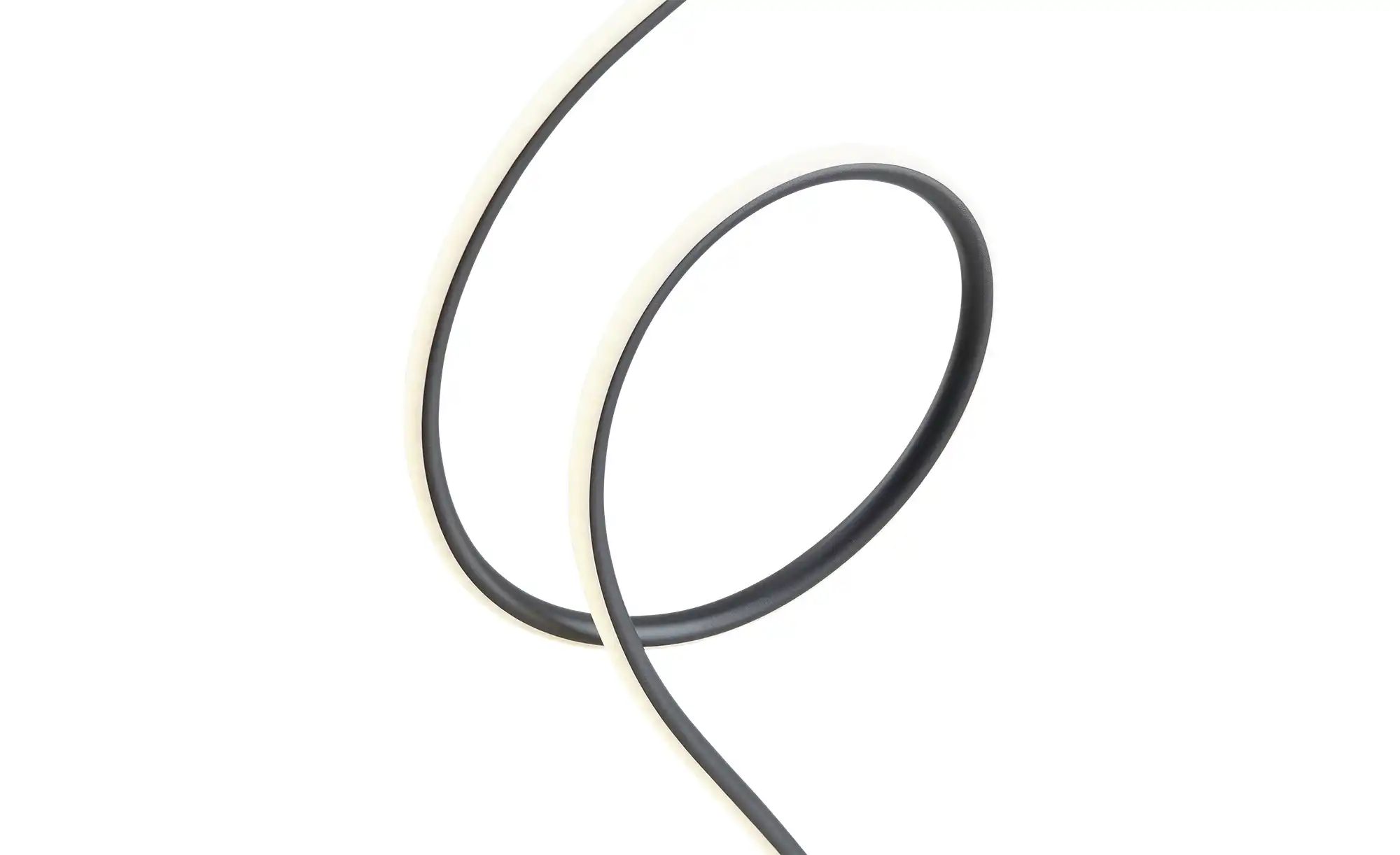 Trio LED-Stehleuchte, schwarz ´ geschwungen´