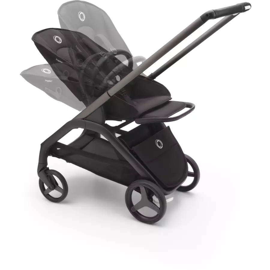 bugaboo Kinderwagen Dragonfly Complete Black Forest Green