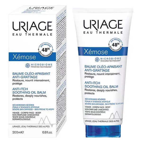 Uriage Xémose Oleo-Bálsamo Calmante Anti-Arranhão para Pele Seca e Atópica 200ml
