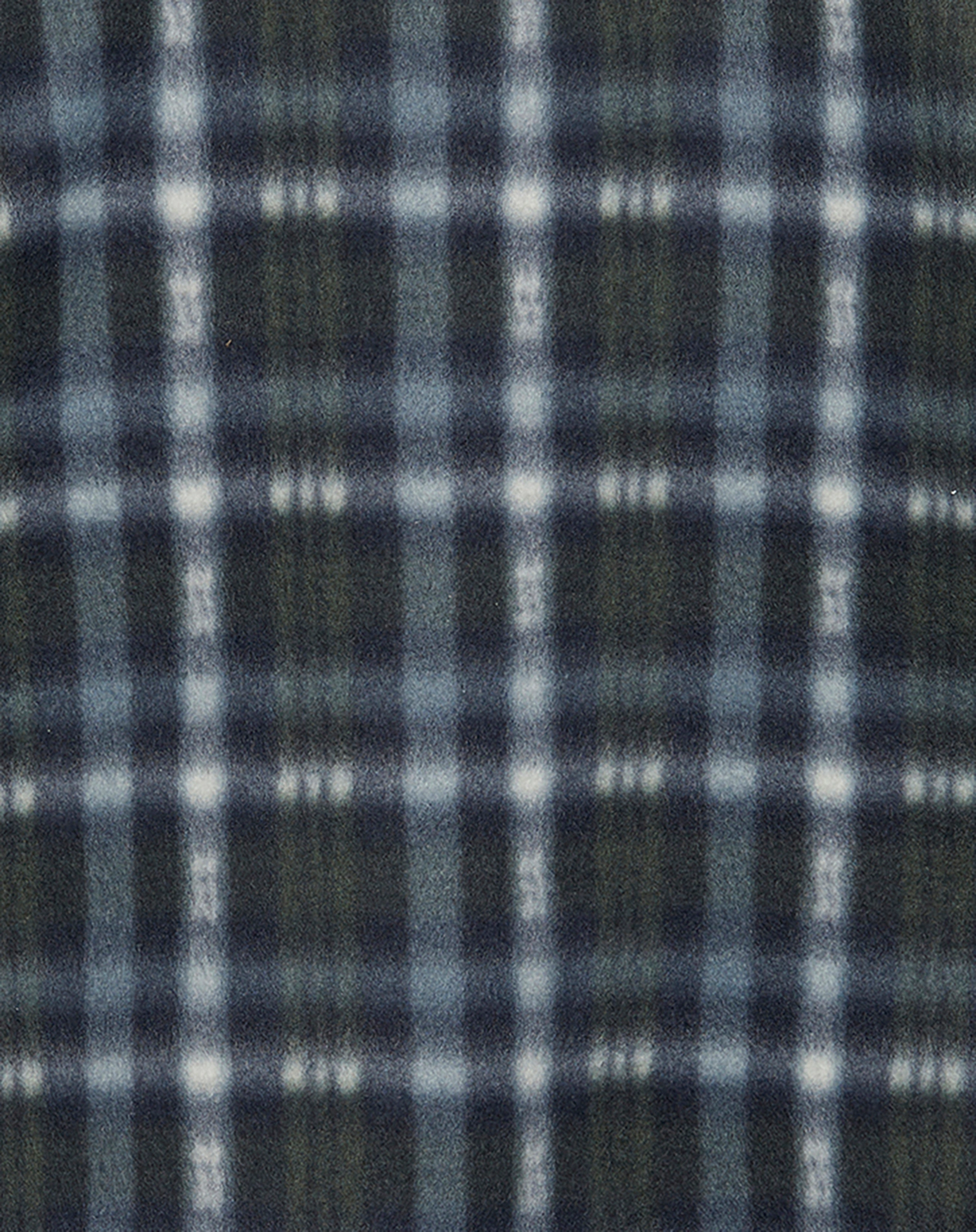 Fleece-Langarmhemd CHECK in blau