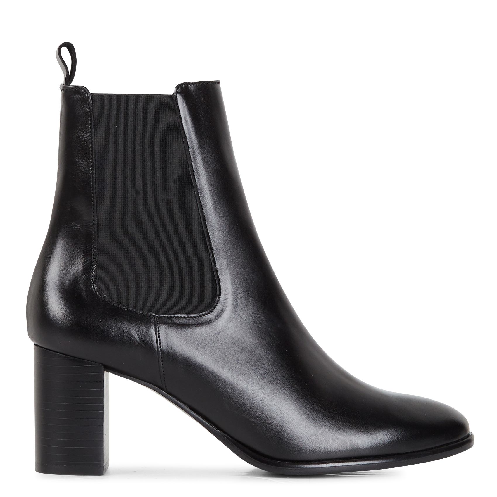DEVIN - Bottines en cuir | Noir