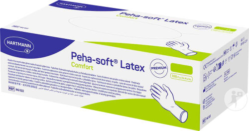 Hartmann Peha Soft Latex Comfort Gants D'Examen L 100 Pièces