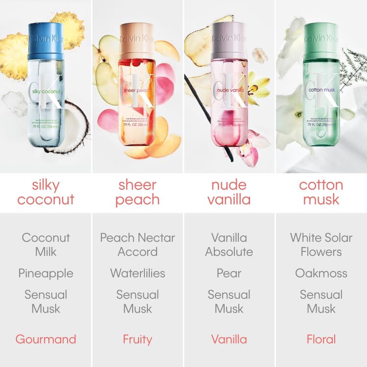 Calvin Klein CK Body Mist<br>236 ml, Cotton Musk