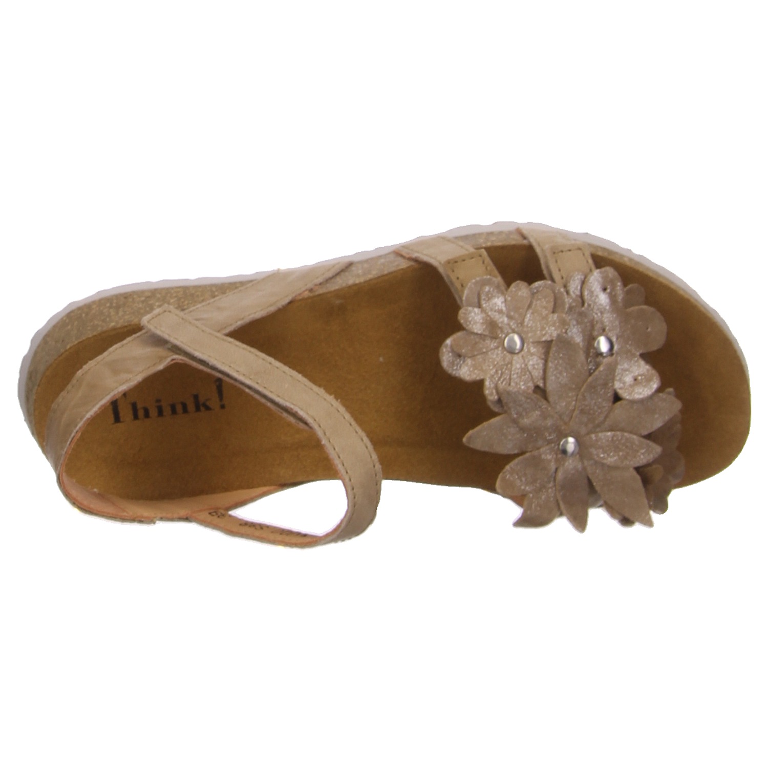 Think Sandale beige beige