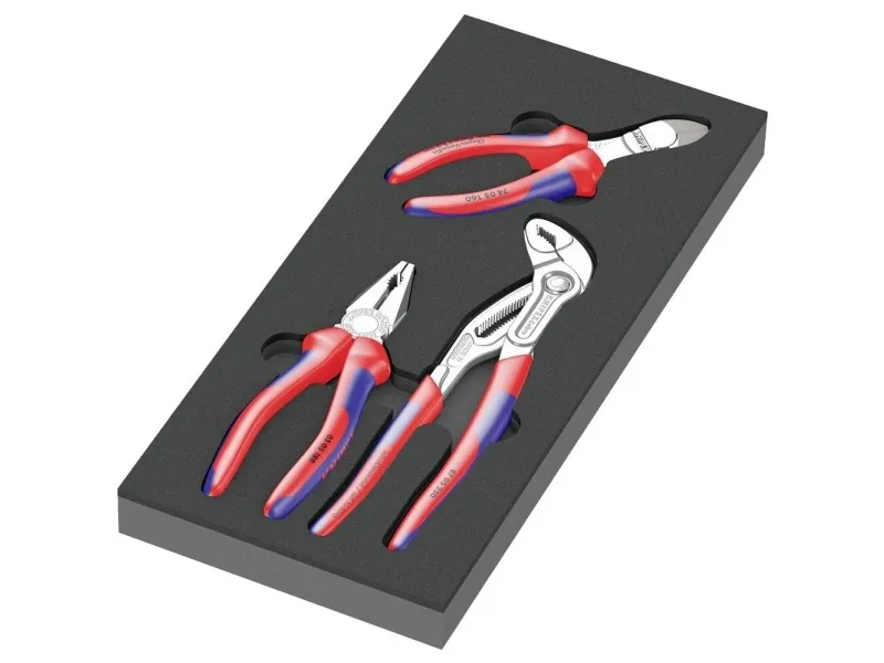 Wera 05150180001, Tangsæt, Blå, Rød, 172 mm, 392 mm, 30 mm, 405 mm
