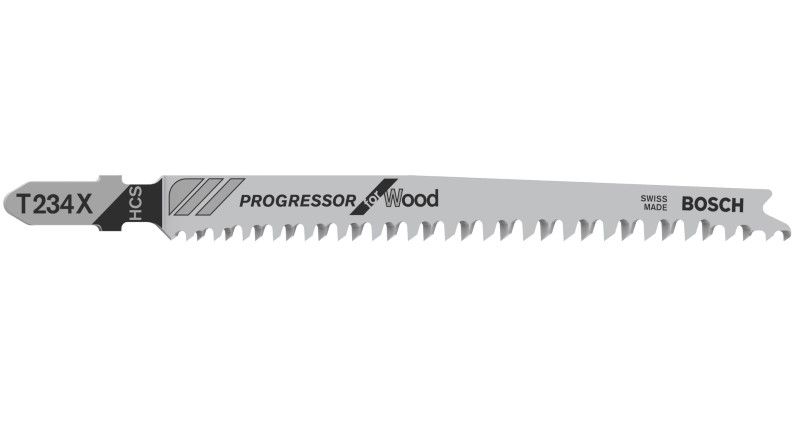 Bosch 2608633528 Decoupeerzaagblad T234 X Progressor for Wood 5x (5 stuks)