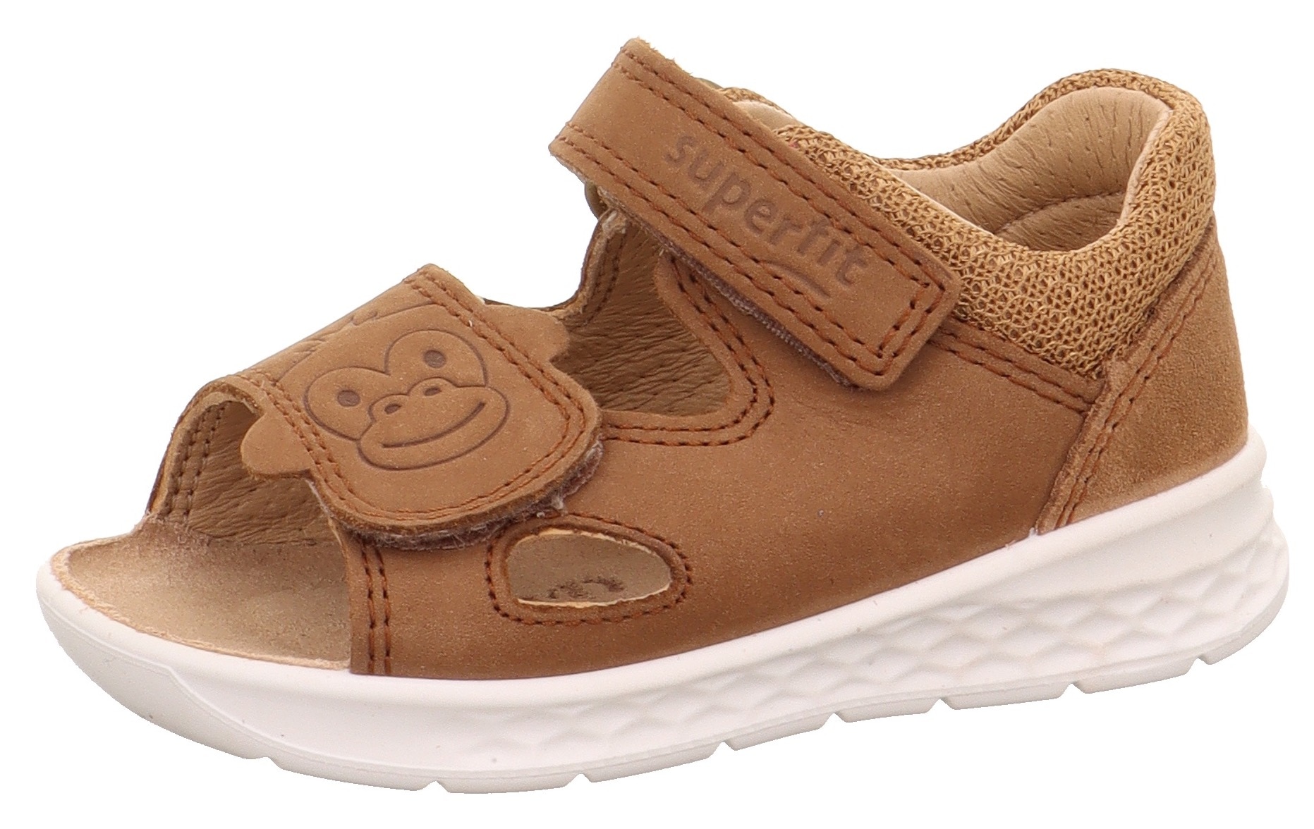 Superfit Sandale »LAGOON WMS: mittel«  Sandalette mit Klett und Affen-Logo, Grössenschablone zum Download