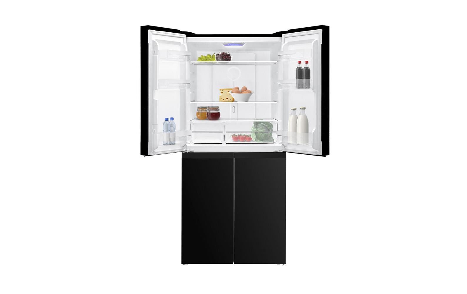 Foodcenter FCCD421NF - Schwarz<br>Side by Side Kühlgerät
