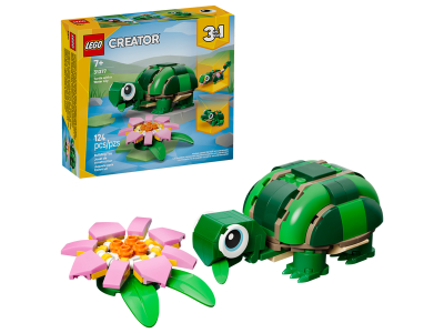 LEGO Schildpad met waterlelie (31377)