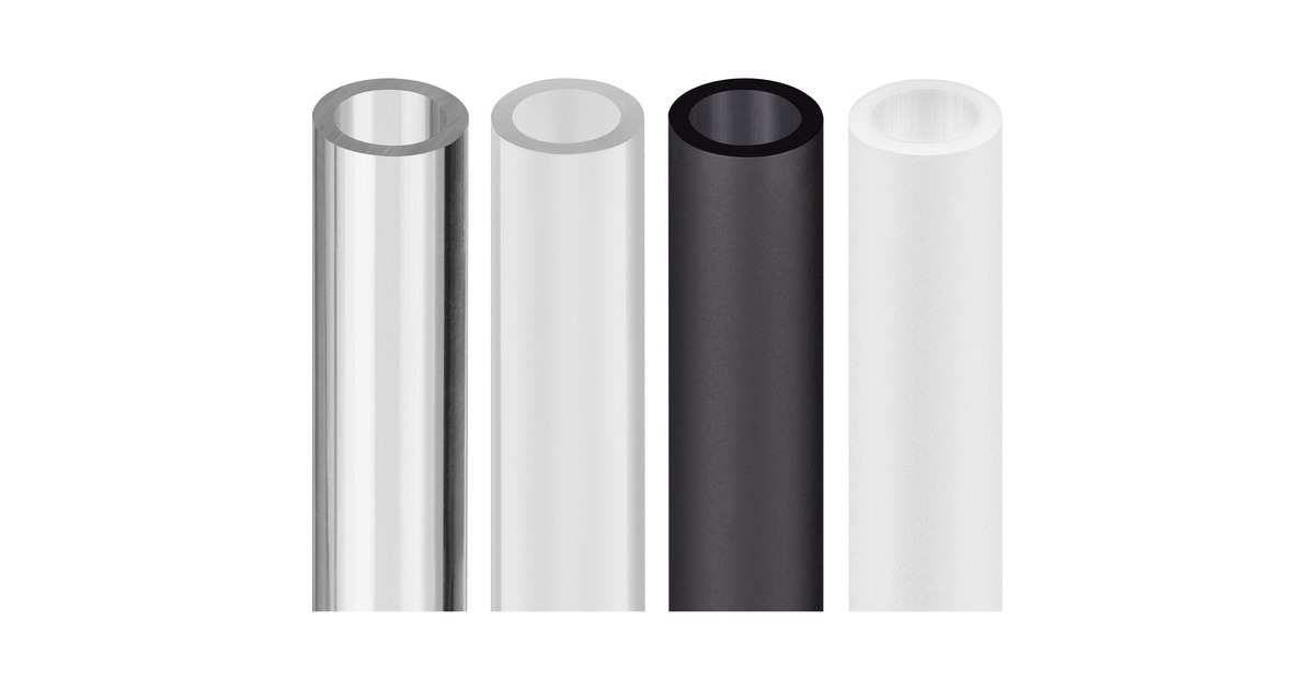 CorsairHydro X Series XT Hardline Satin 14mm Tubing buis  (Wit, 3 stuks)