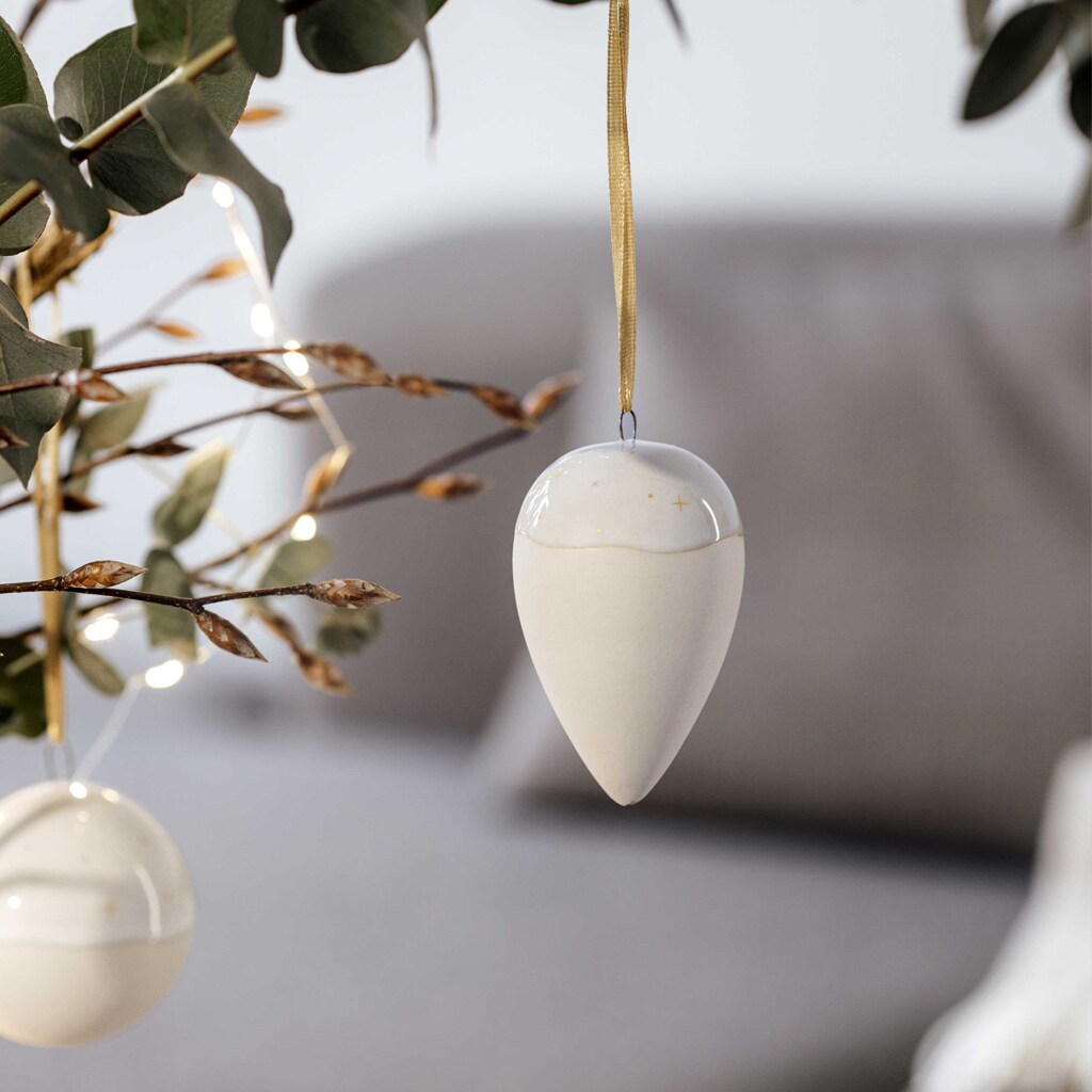 like. by Villeroy & Boch Ornament Tropfen Winter Glow
