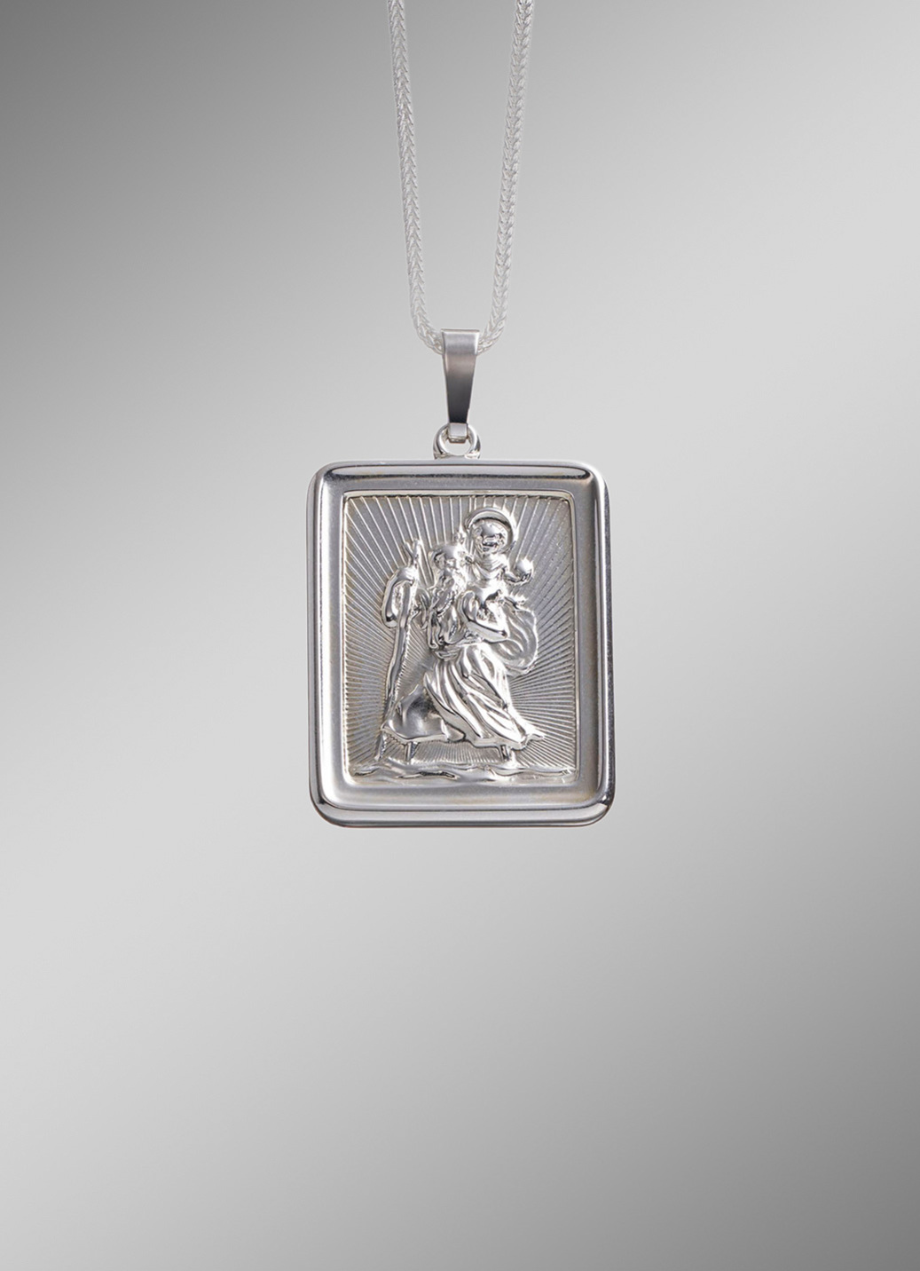 Massiver Anhänger aus Silber