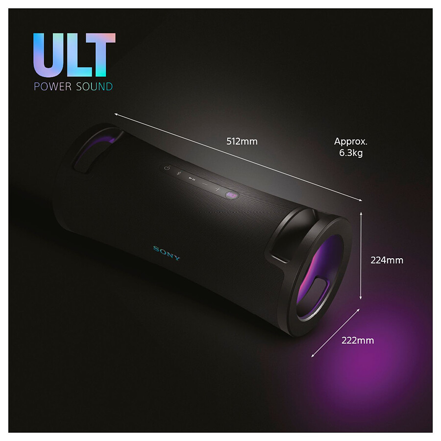Sony ULT FIELD 7 Noir - Enceinte portable