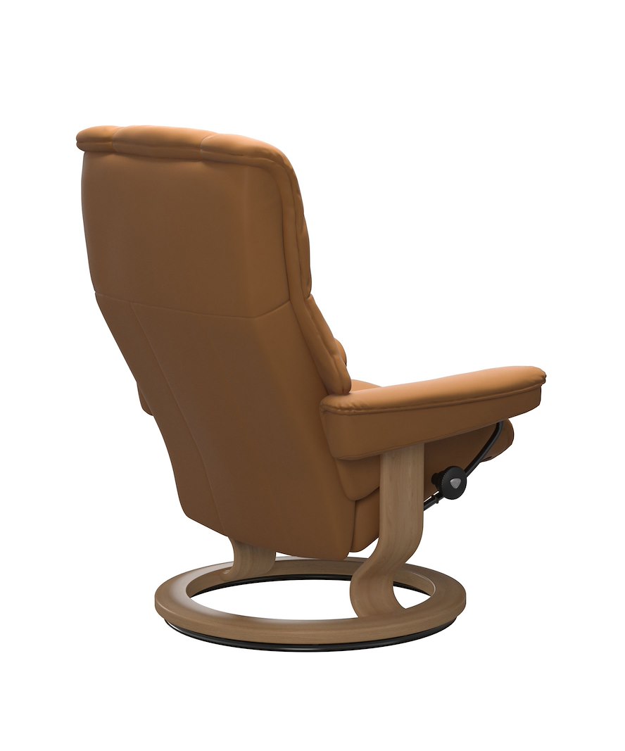 Mayfair Lenestol Classic (M) Hud Batick New Caramel og Classic eik understell