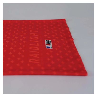 Tour de cou Covid Raidlight Pass Mountain France Rouge Unisex