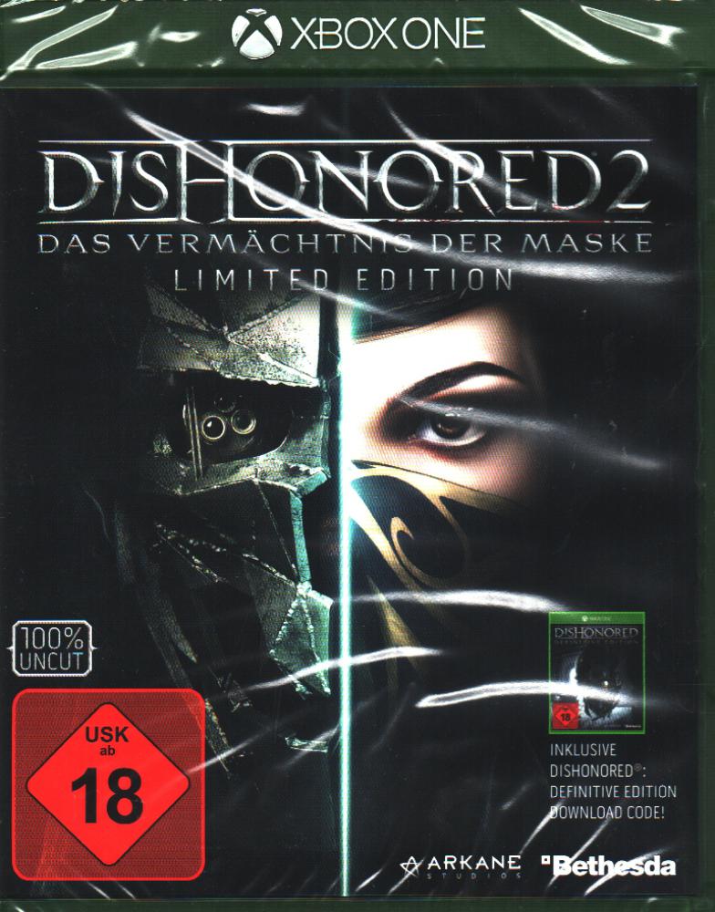Dishonored 2: Das Vermächtnis der Maske - Limited Edition