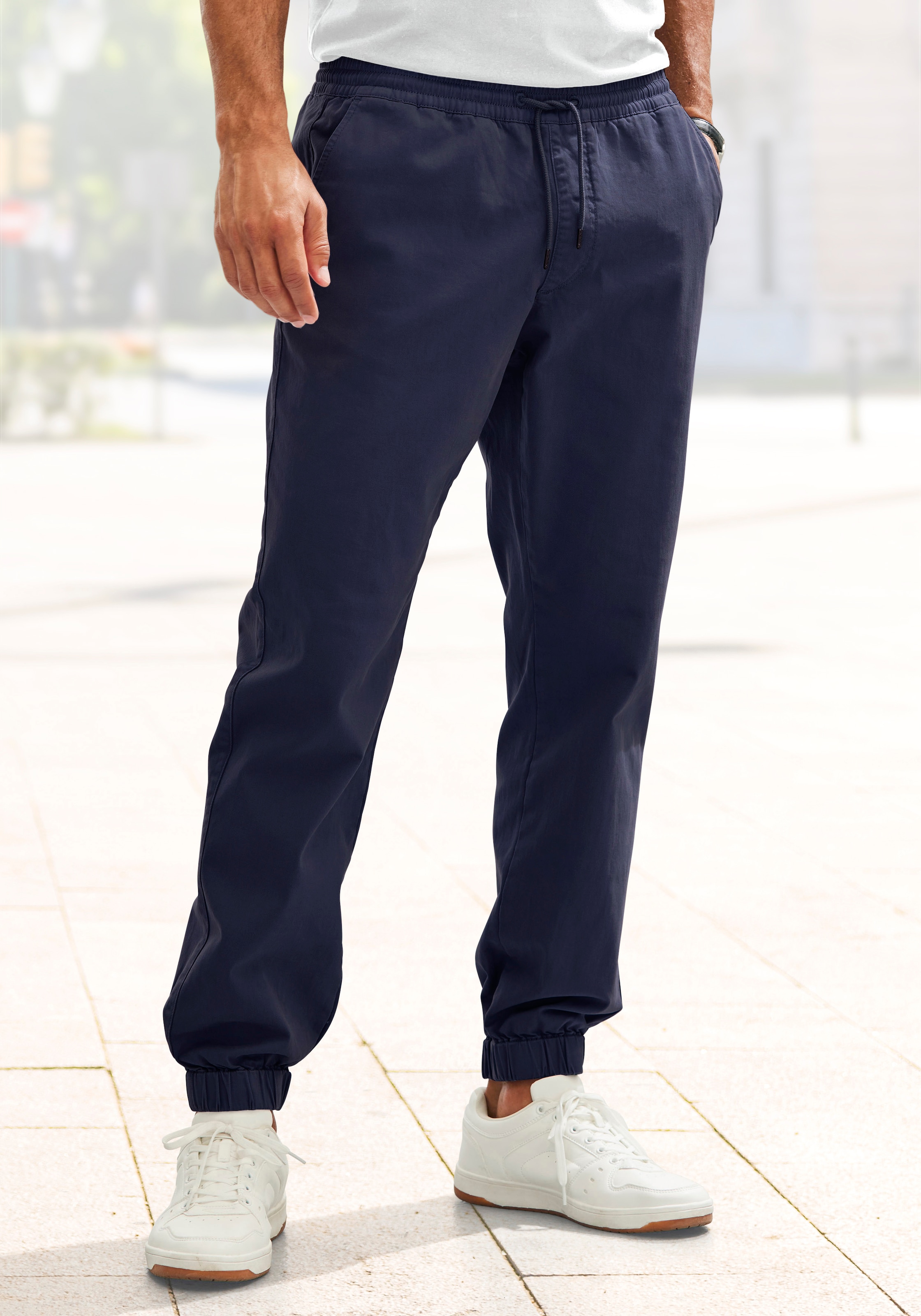 John Devin Jogger Pants »Jogg Pants«  aus elastischer Baumwoll-Qualität