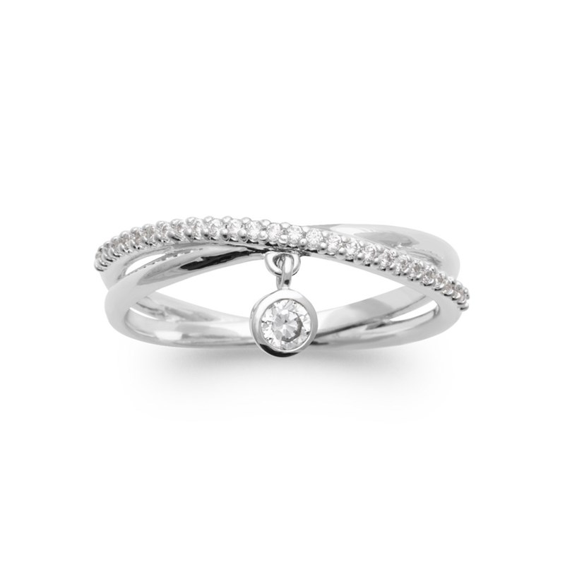Bague Femme - Argent 925 - Oxyde de zirconium