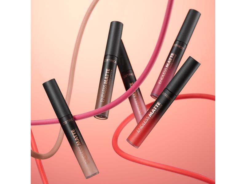 Catrice Lippenstift Endless Matte Liquid 010 Get Undressed Flüssiger Lippenstift, weiche und angenehme Textur, die nicht abfärbt