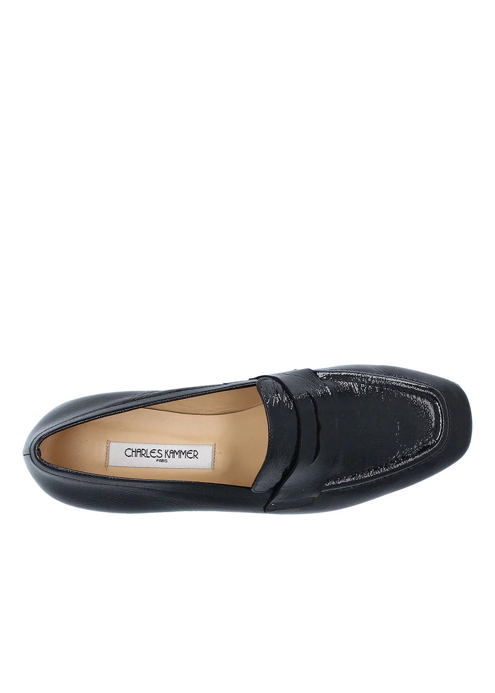 MOCASSIN SEVRES VERNIS NOIR