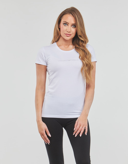 Emporio Armani - T-SHIRT CREW NECK - Blanc
