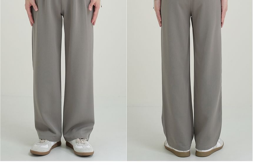 DAZO Studios - Hoge taille effen rechte broek