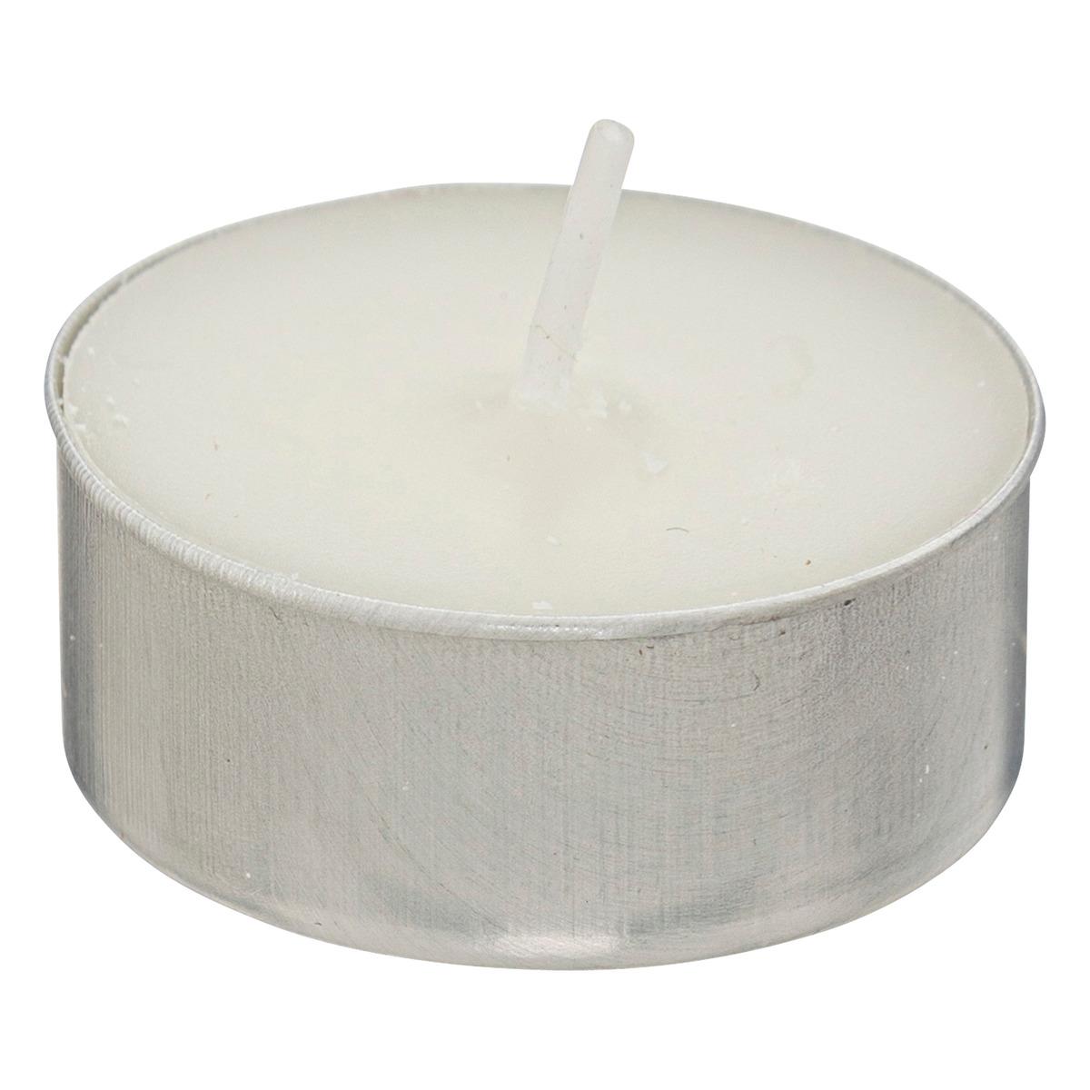 BOUGIE CHAUFFE PLAT HUGO BLANC D.3.75CM X18 PIECES