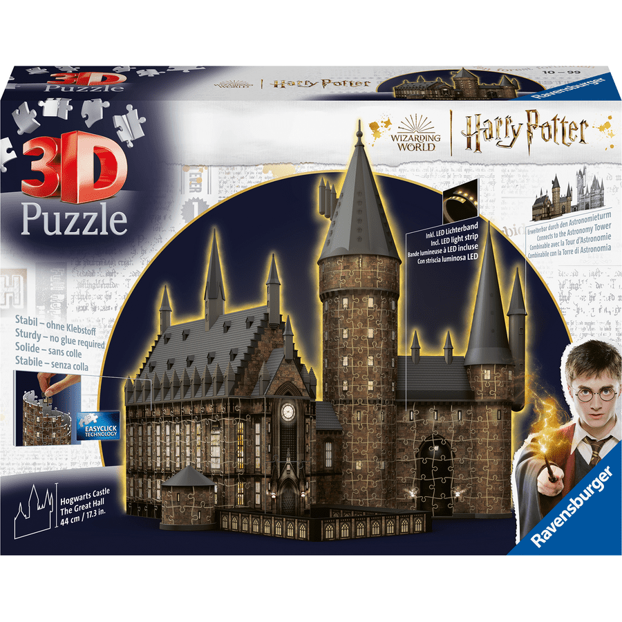 Ravensburger Hogwarts Schloss - Die Große Halle - Night Edition