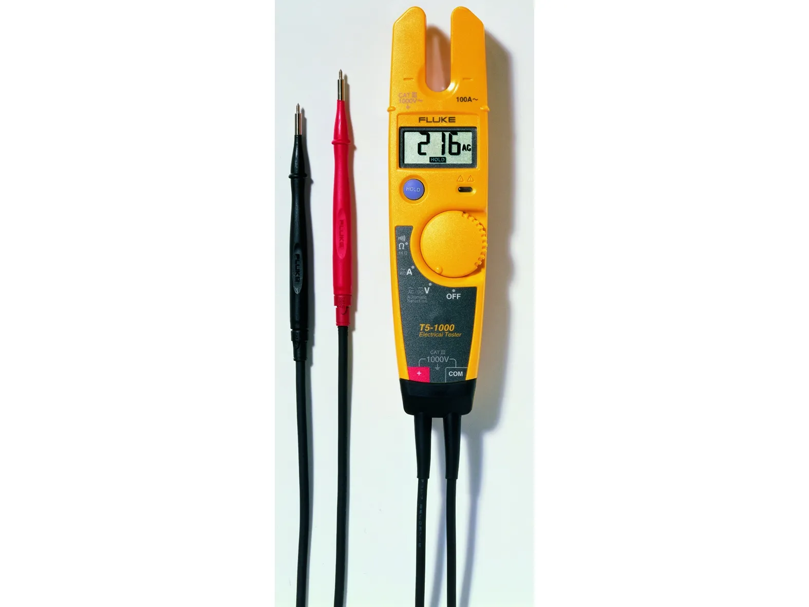FLUKE T5-1000 elektriske testere. OpenJaw™ 100V AC/DC. 1000 V KAT III / 600V KAT IV