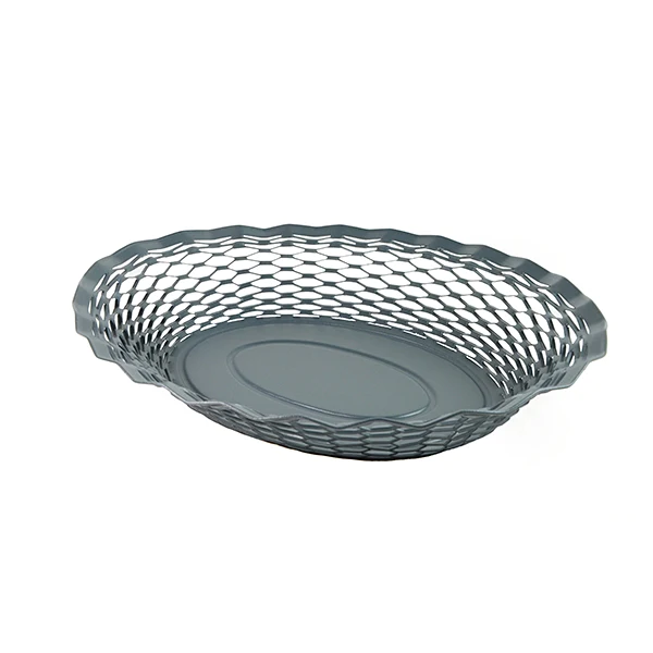 Corbeille à pain inox grise 25 cm Roger Orfèvre