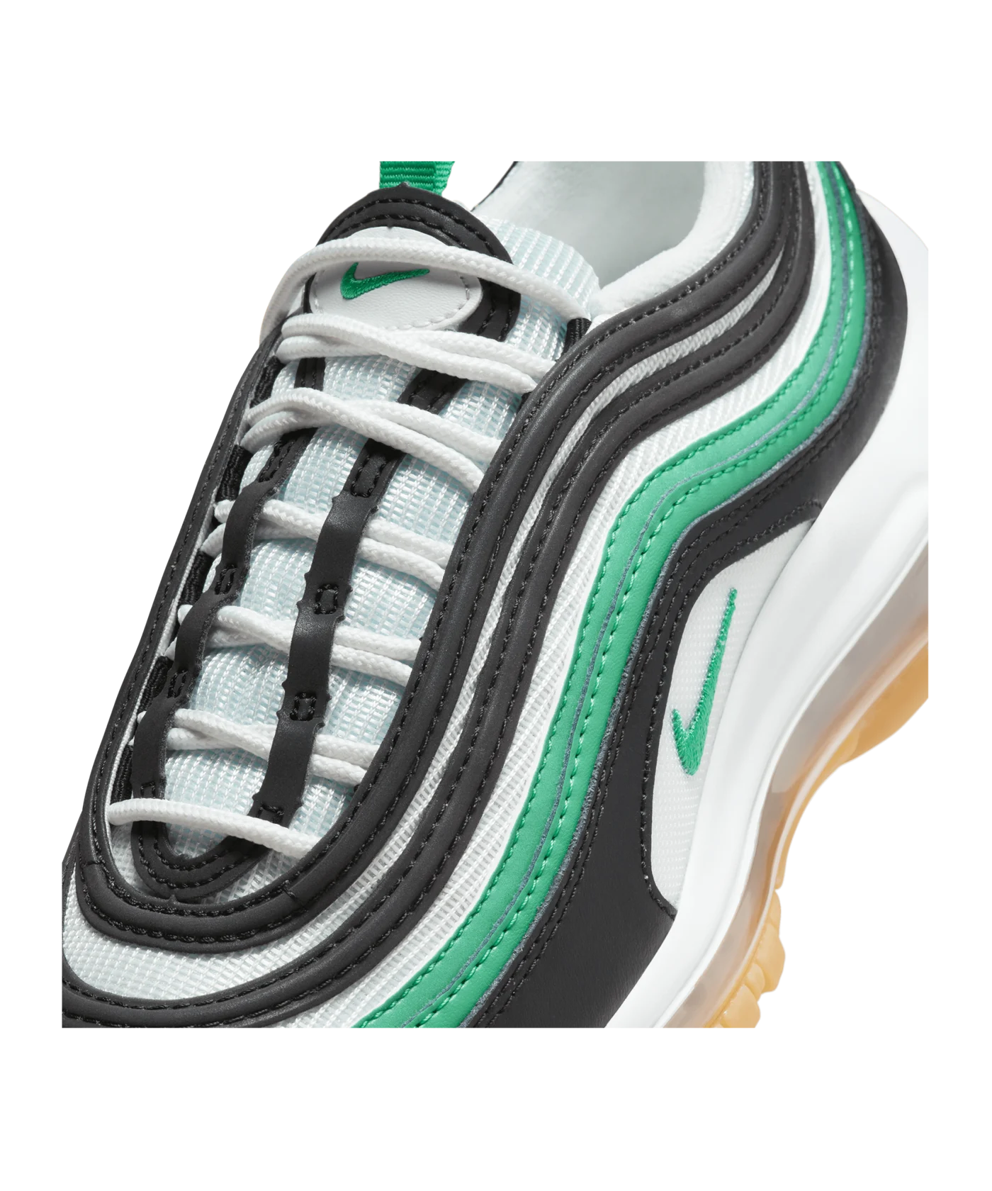 Nike Air Max 97 Kids Schwarz Grün F035
