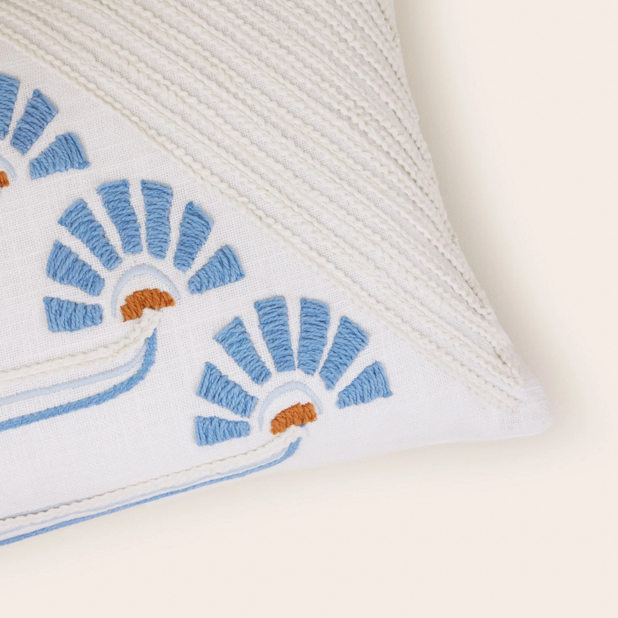 WINDIE - Housse de coussin | Bleu