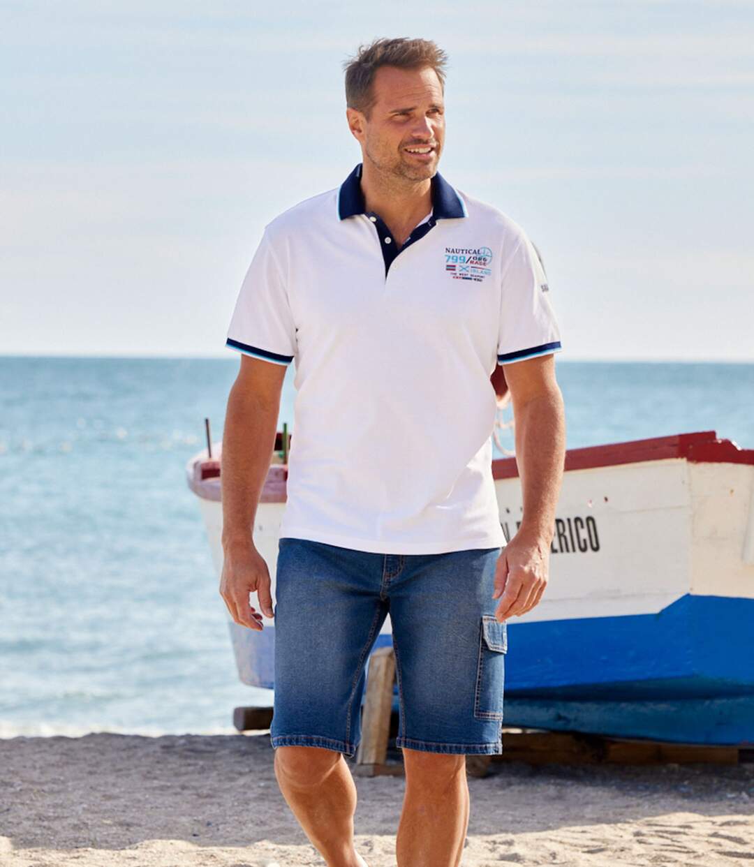 Lot de 2 Polos Nautical Race