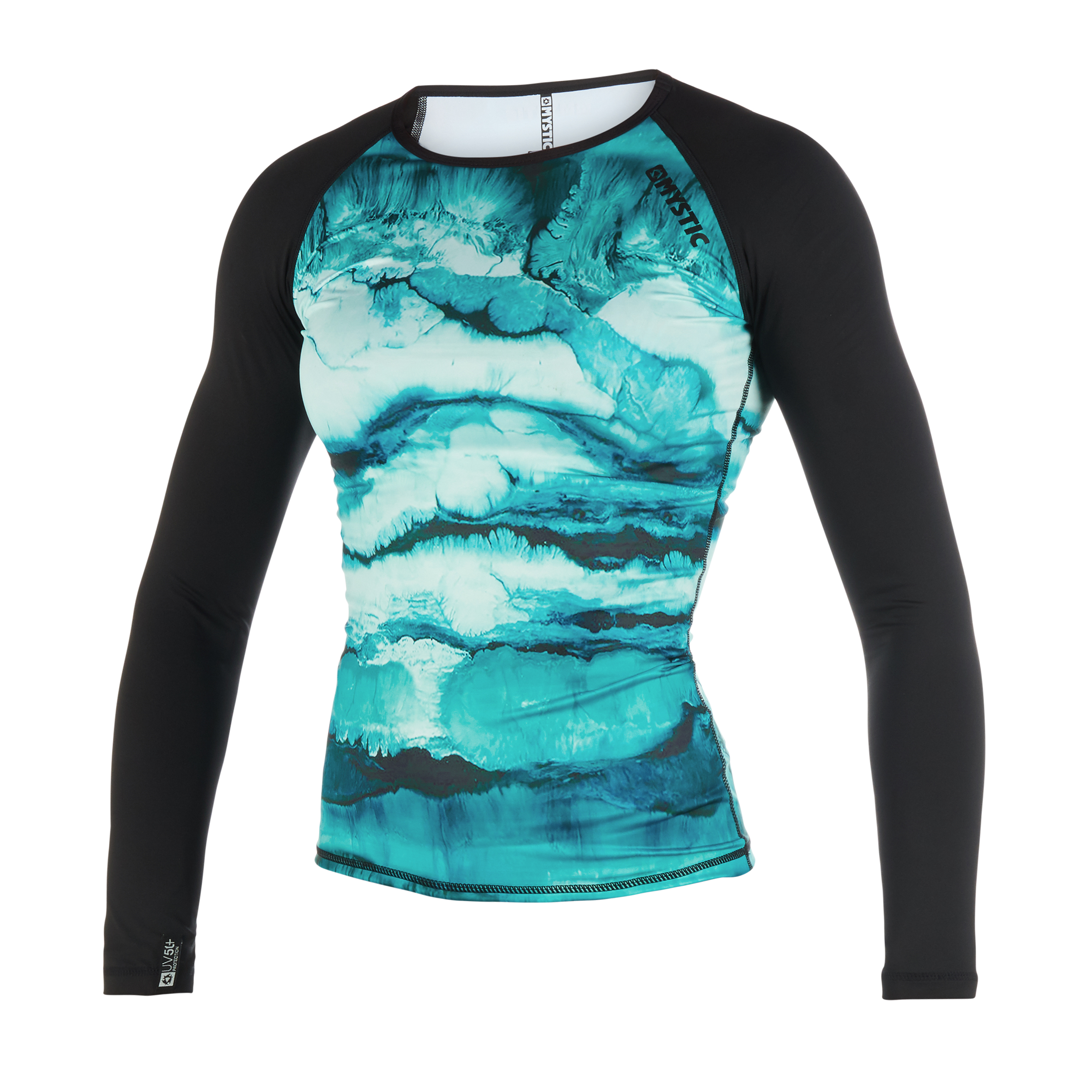Mystic Dazzled L/S Rashvest Women Mint