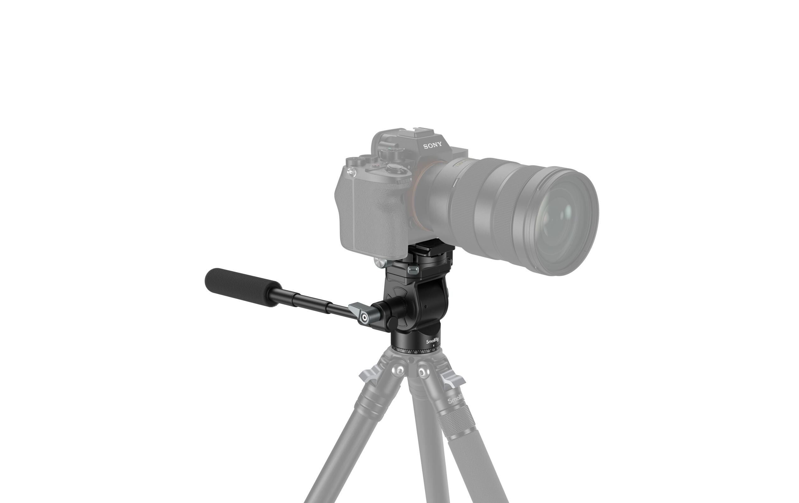Videokopf Head Vertical Shooting<br>Videokopf für schnellen Wechsel zwischen horizontalen und vertikalen Aufnahmen