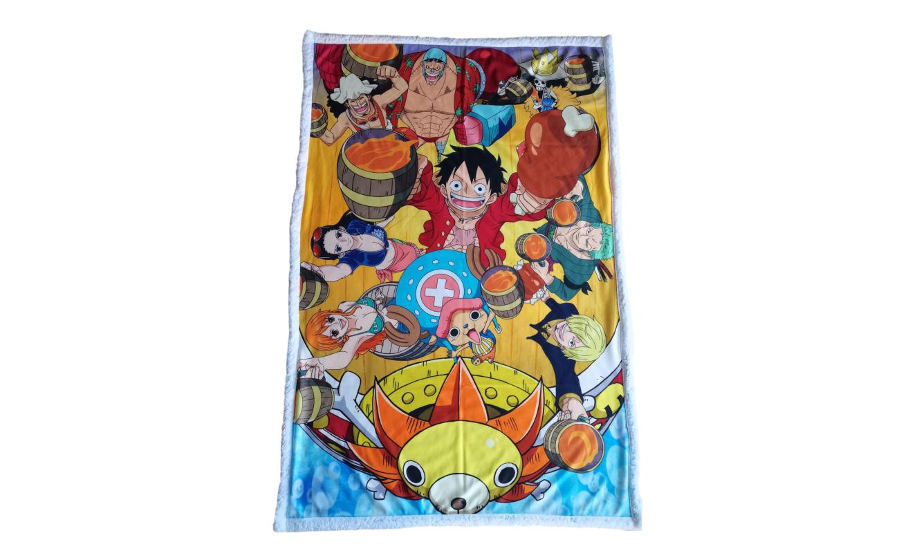 One Piece fleeceplaid 100x150cm