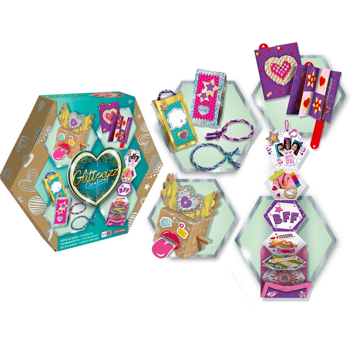Coffret de l'amitié Glitterizz Créations