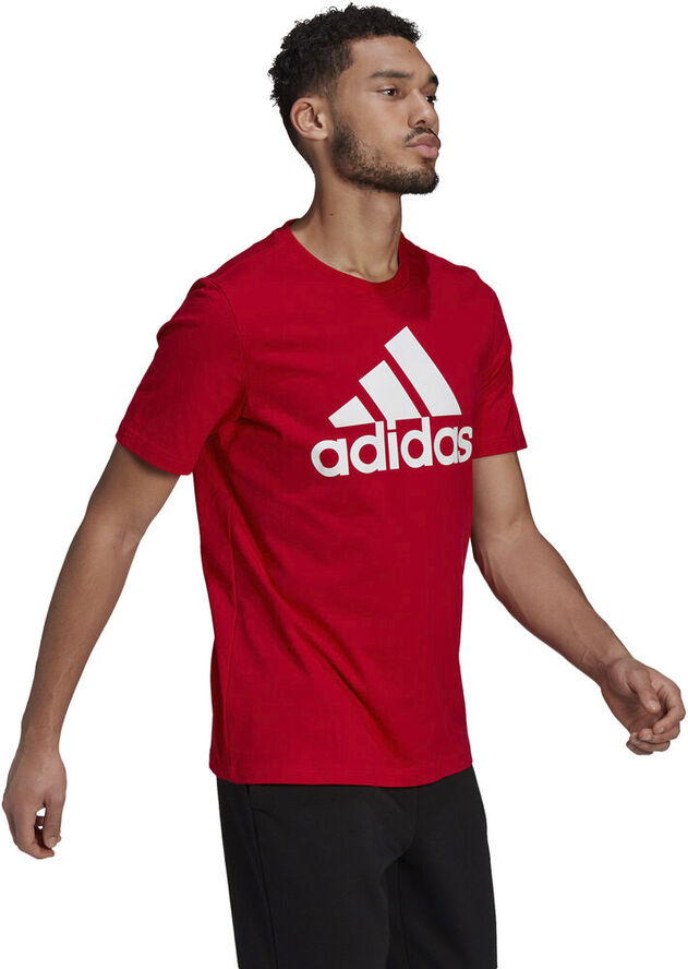 adidas Essentials Big Logo T-shirt Rød