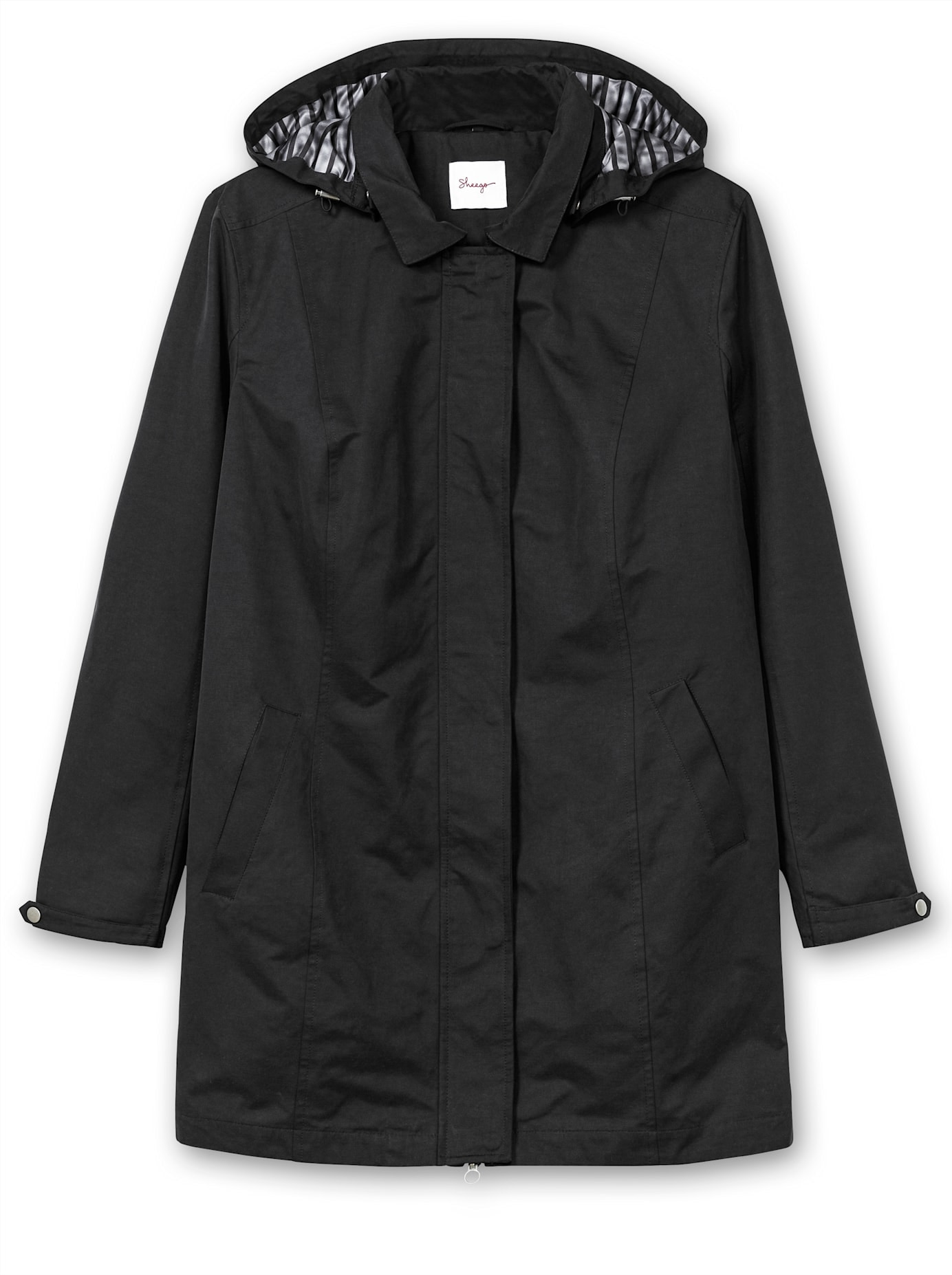 Sheego Outdoorjacke mit Kapuze