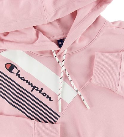 Champion Fashion Hoodie - Pink m. Print