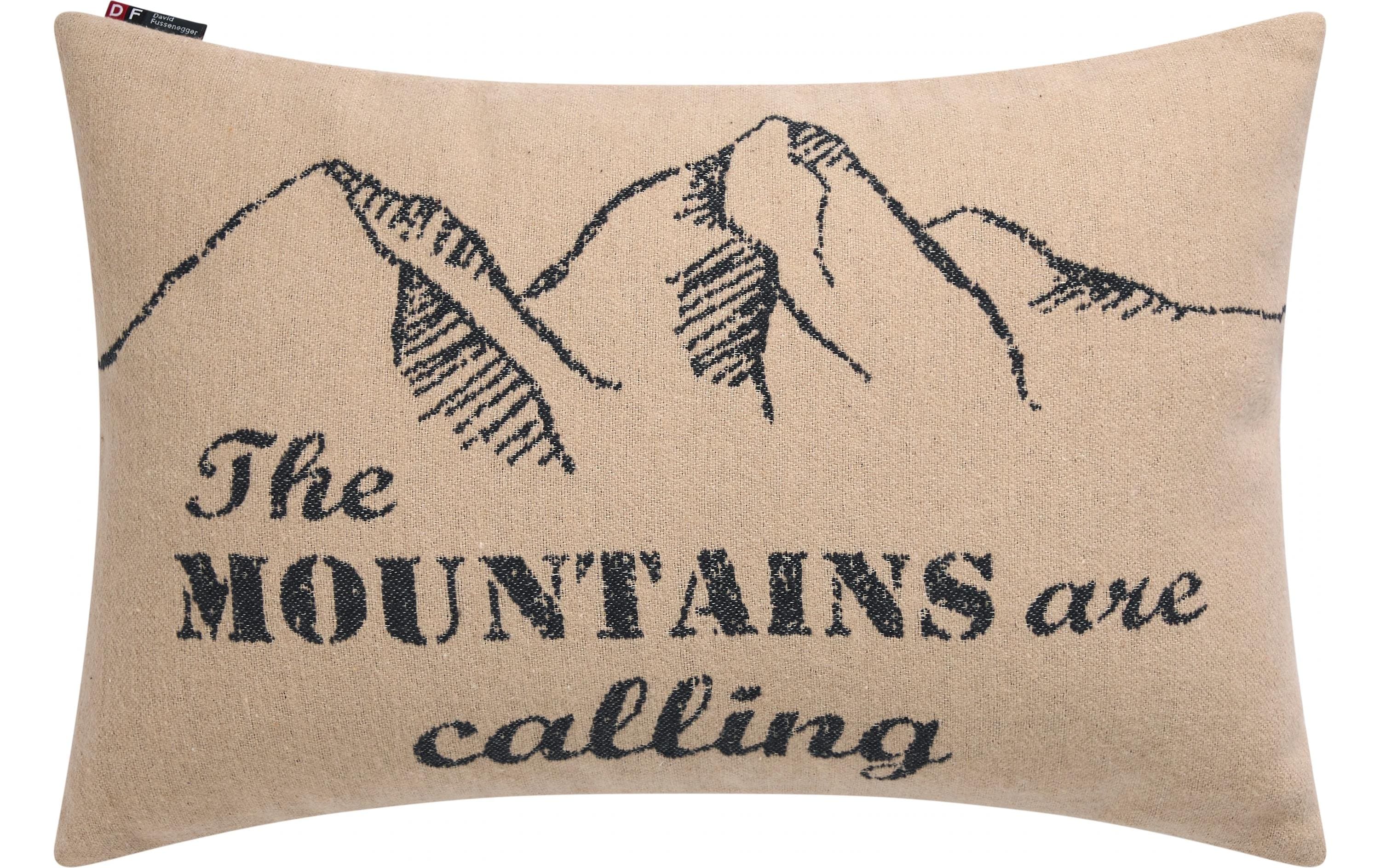 Kissenbezug Nova Mountains Calling 40 x 60 cm, NatureWeiche Kissenhülle
