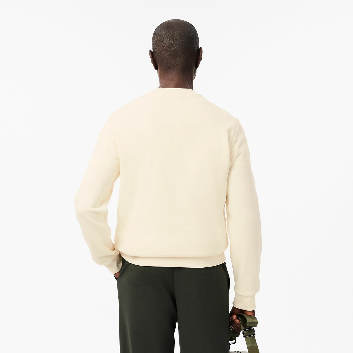 LACOSTE<br>Suéter de gola redonda
