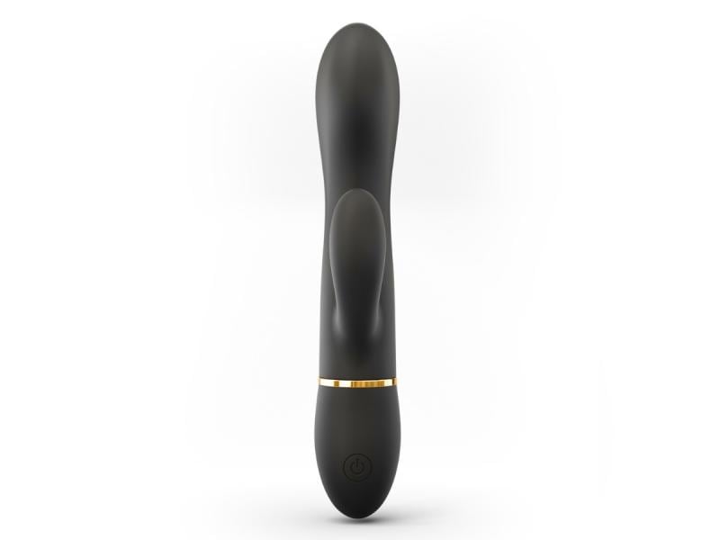 Marc Dorcel Vibrator Glam Rabbit Schwarz Glamouröser Rabbit Pulsator für zielgenaue Stimulation