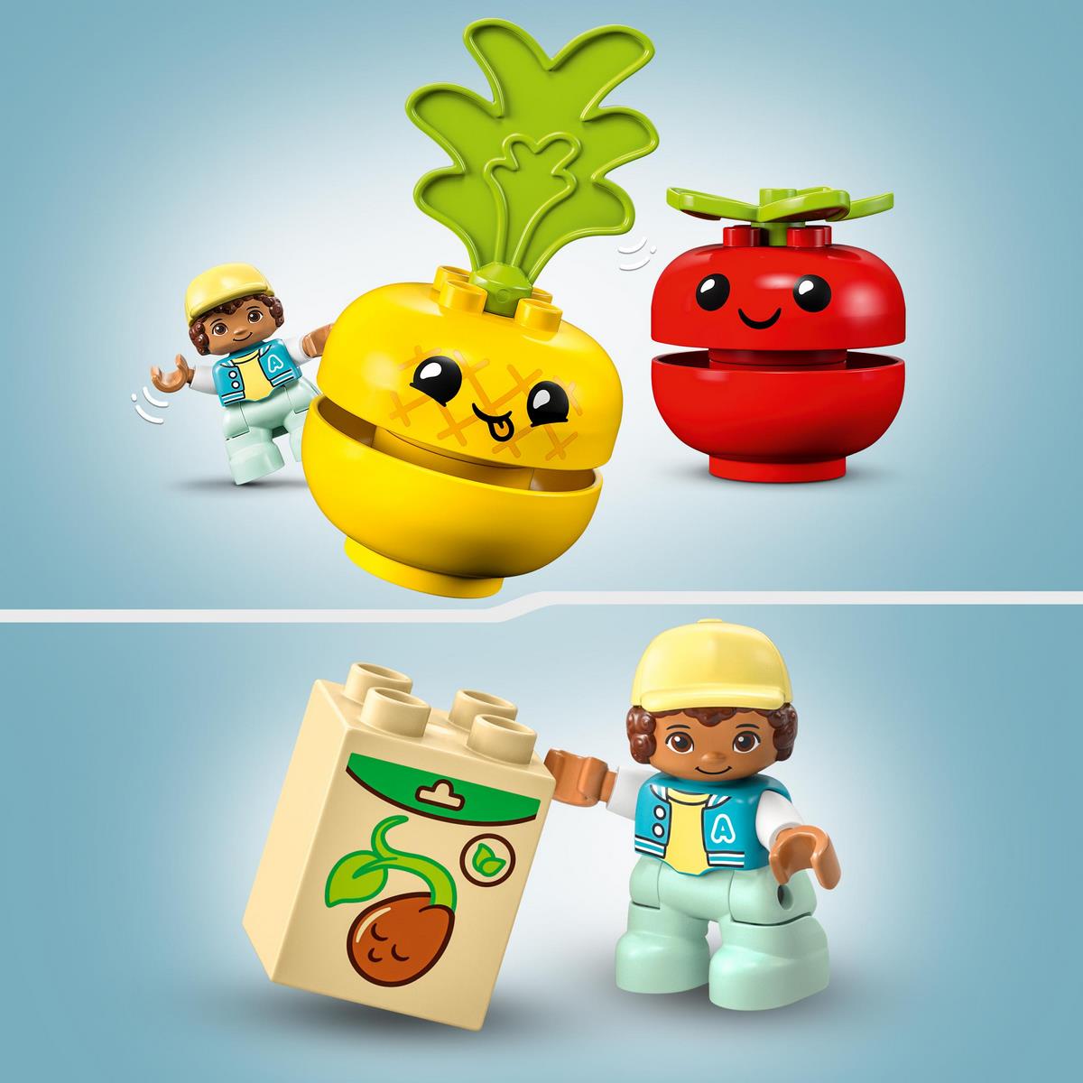 Tracteurs fruits et légumes LEGO Duplo 10982