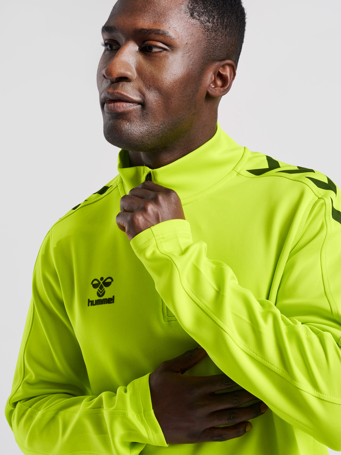 hmlCORE XK HALF ZIP POLY SWEAT
